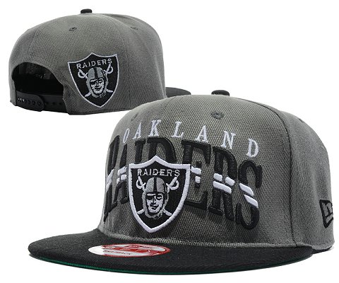 Oakland Raiders NFL Snapback Hat SD07